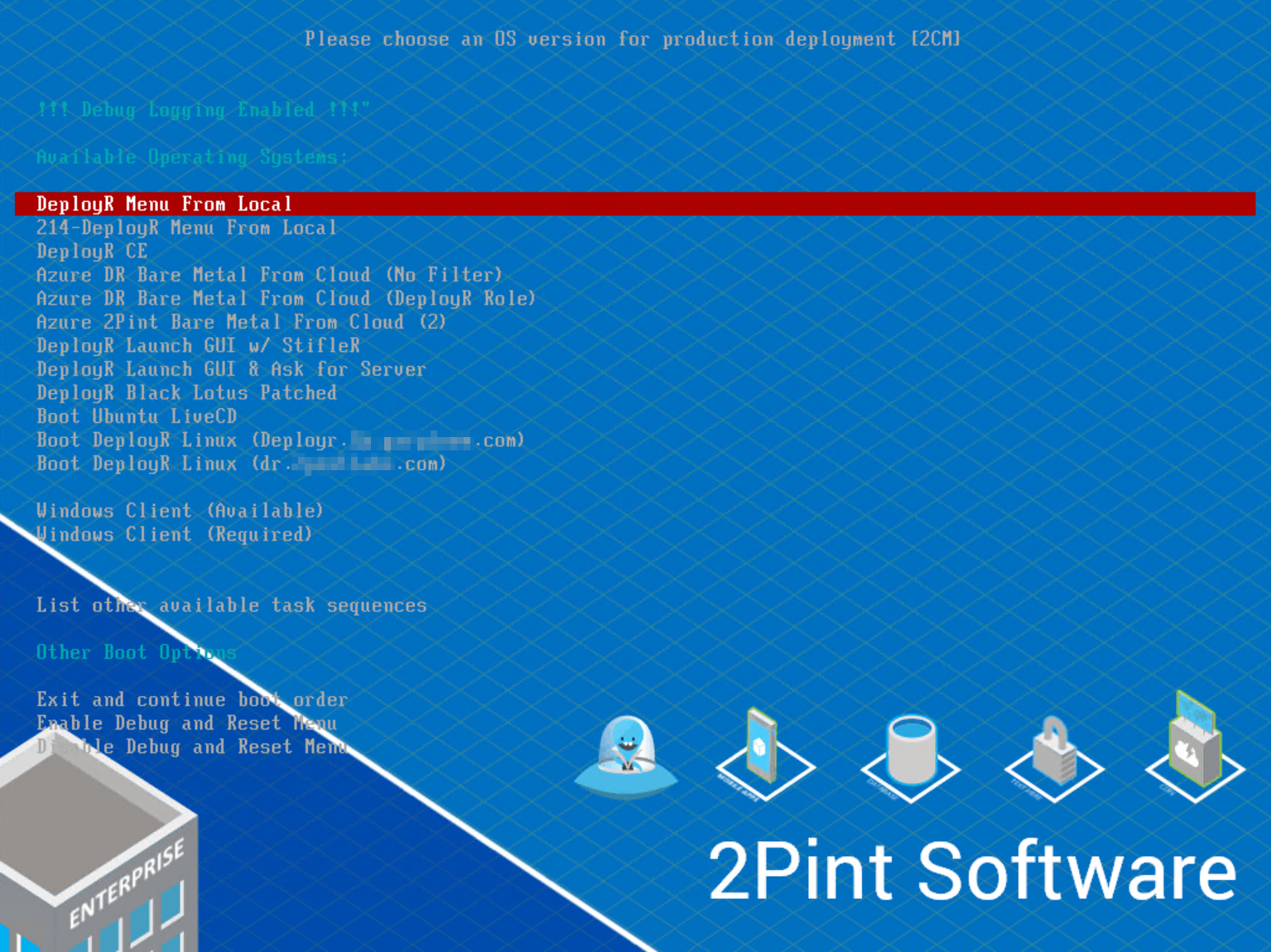 iPXE Anywhere - Custom build menu