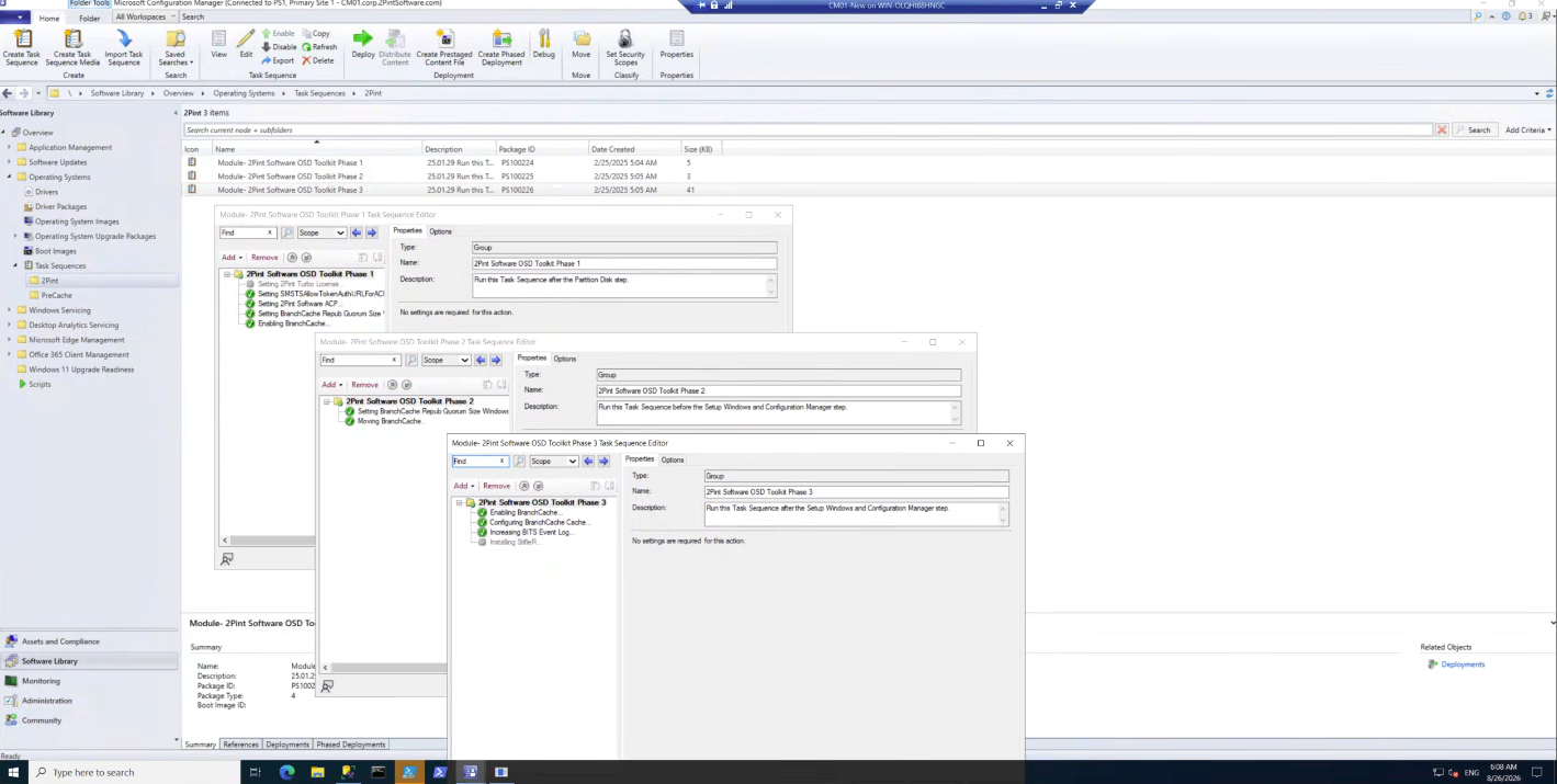 OSD Toolkit - Task sequences