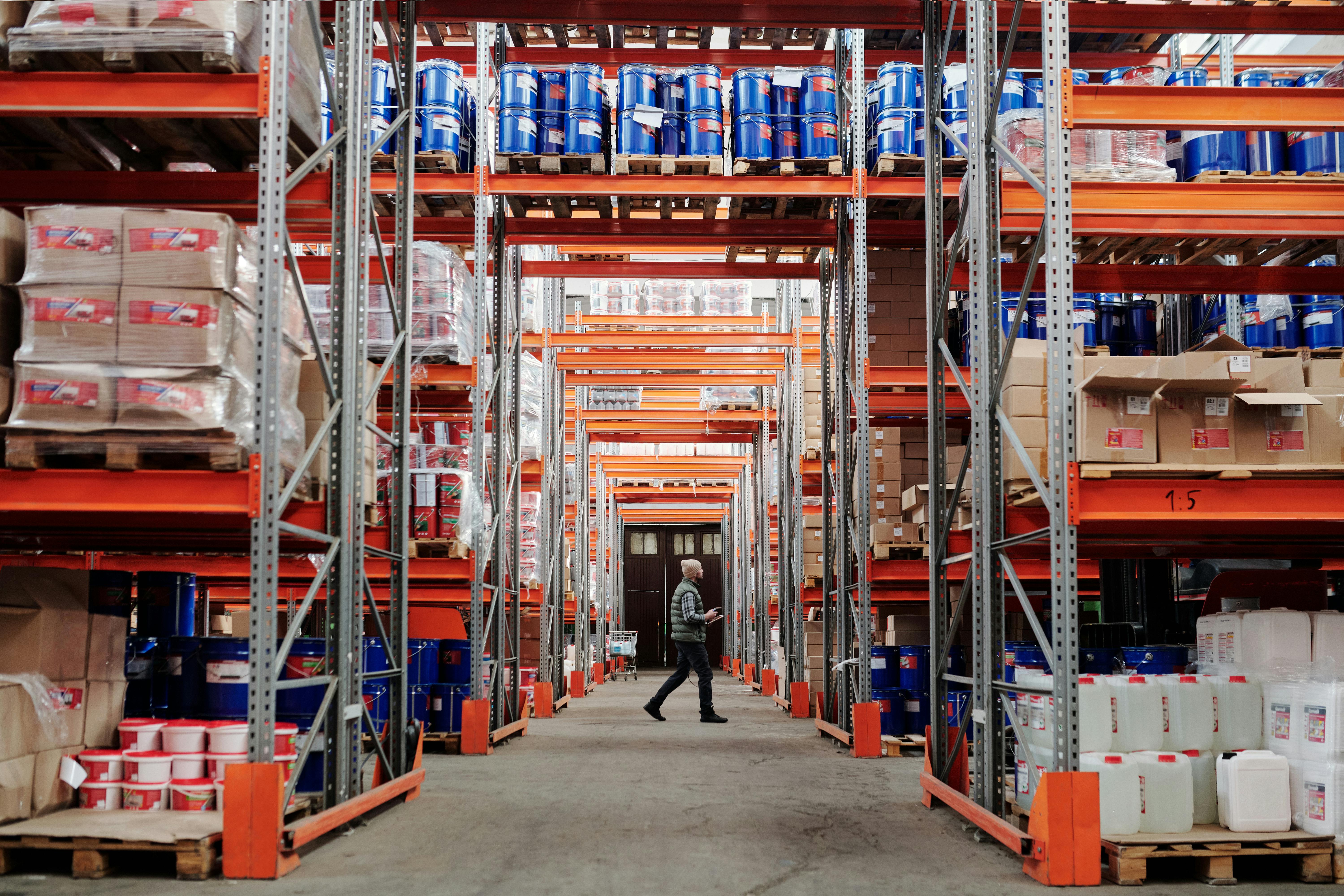 Warehouse racking