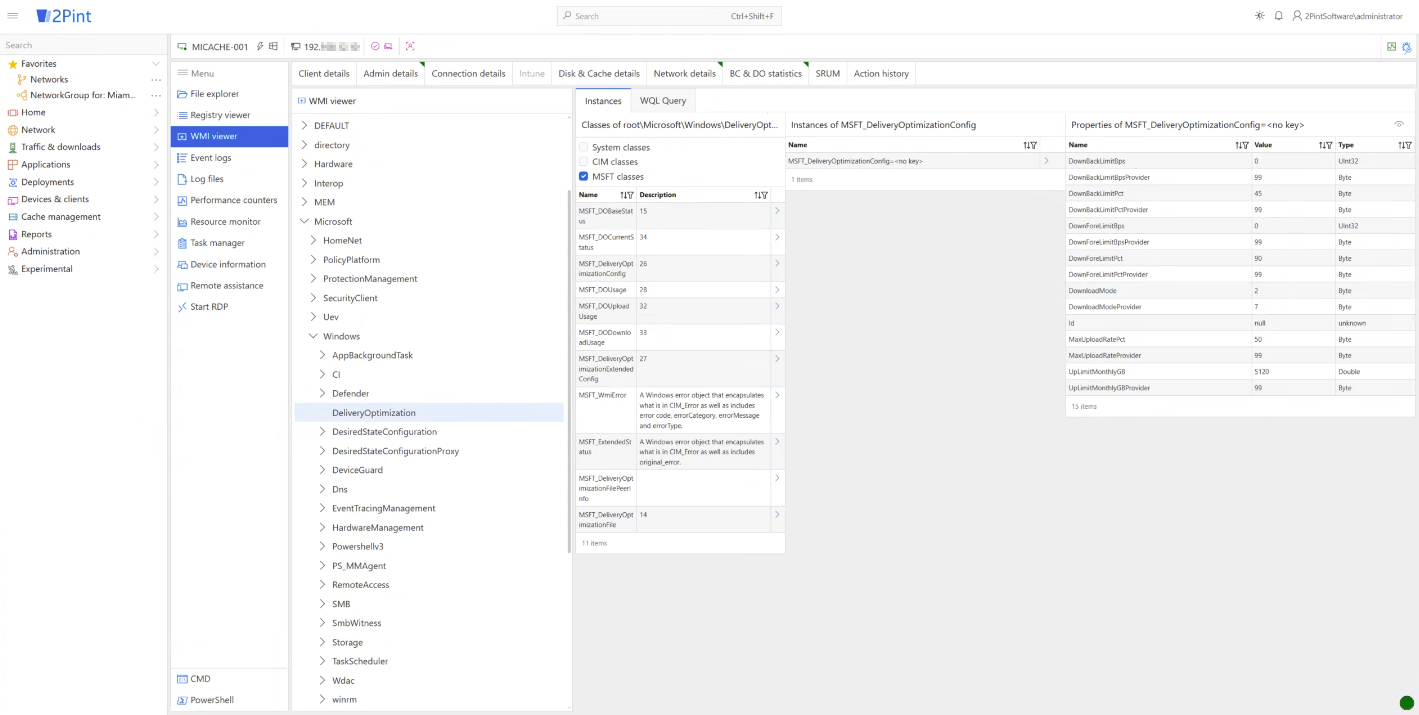 RemoteR – WMI viewer