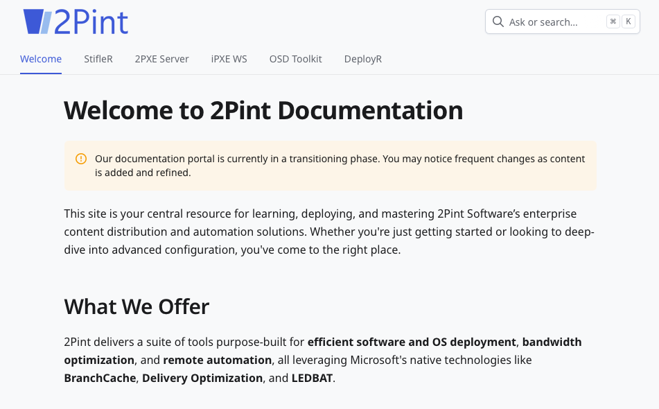 2Pint Software monthly roundup - Late summer edition